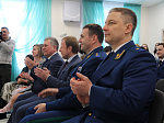 Губернатор Виктор Томенко, заместитель Генпрокурора РФ Дмитрий Демешин и спикер АКЗС Александр Романенко открыли детский сад в Первомайском районе